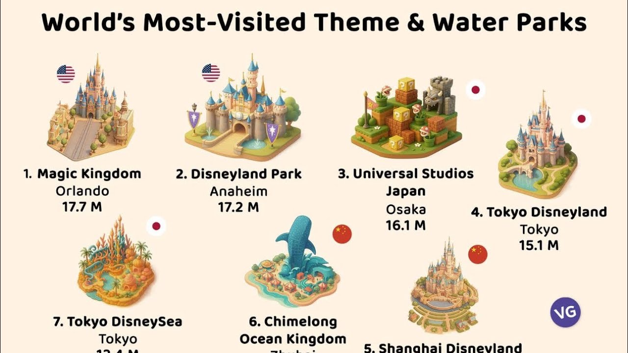 Worlds Most Visited Theme Parks 