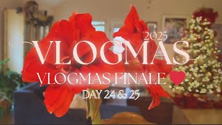 Vlogmas Finale 🎄 Christmas Eve Prep, Cozy Morning & Signing Off ✨