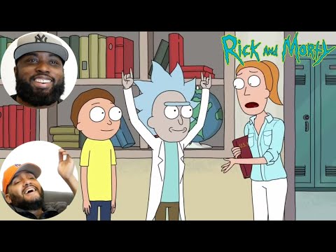 Rick & Morty REACTION - 2x7 "Big Trouble in Little Sanchez" & 2x8 "Interdimensional Cable 2"