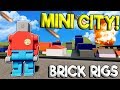 MINI LEGO CITY DESTROYED BY METEOR STRIKE! - Brick Rigs Roleplay Gameplay - Lego Toy Creations