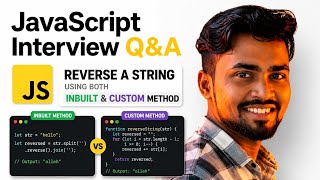 Reverse a String | JS Interview Questions #03