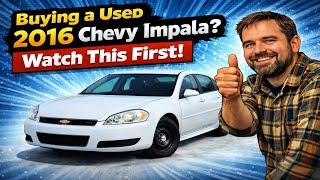 Buying a Used 2016 Chevy Impala Limited Police Interceptor? Watch This First! Real Talk w/ Scotty B