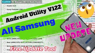 Samsung Frp Bypass New Update Tool /Android Utility V122 -2023 Free tool