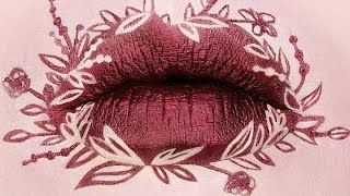 How to Draw Alphabet i on Lips 2020 - Alphabet i Signature 2020 - Calligraphy New Style - I Lover screenshot 5