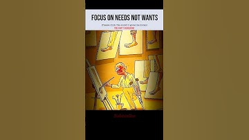 focus on needs not wants🗣🔥#motivation #inspiration #success #believeinyourself #mindset #fyp