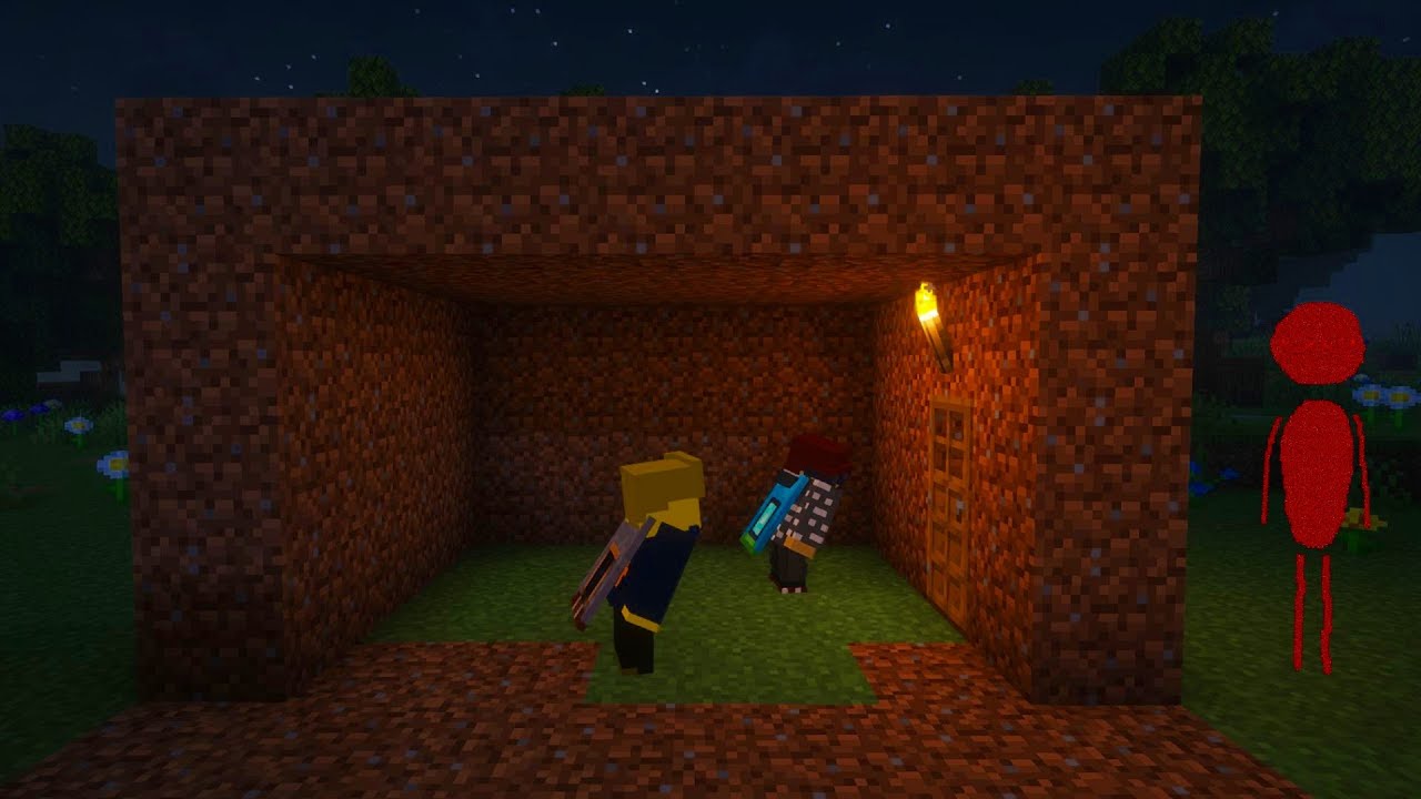 Surviving the Scariest Minecraft Horror Mod [NOMOON.JAR] - YouTube