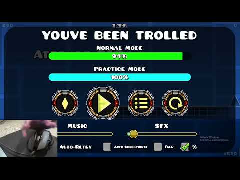 You’ve Been Trolled 100% at 2.3x speed.
