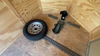 2019 Rock Solid Cargo 6x10 Enclosed Trailer at Joe's Bikes - Sold