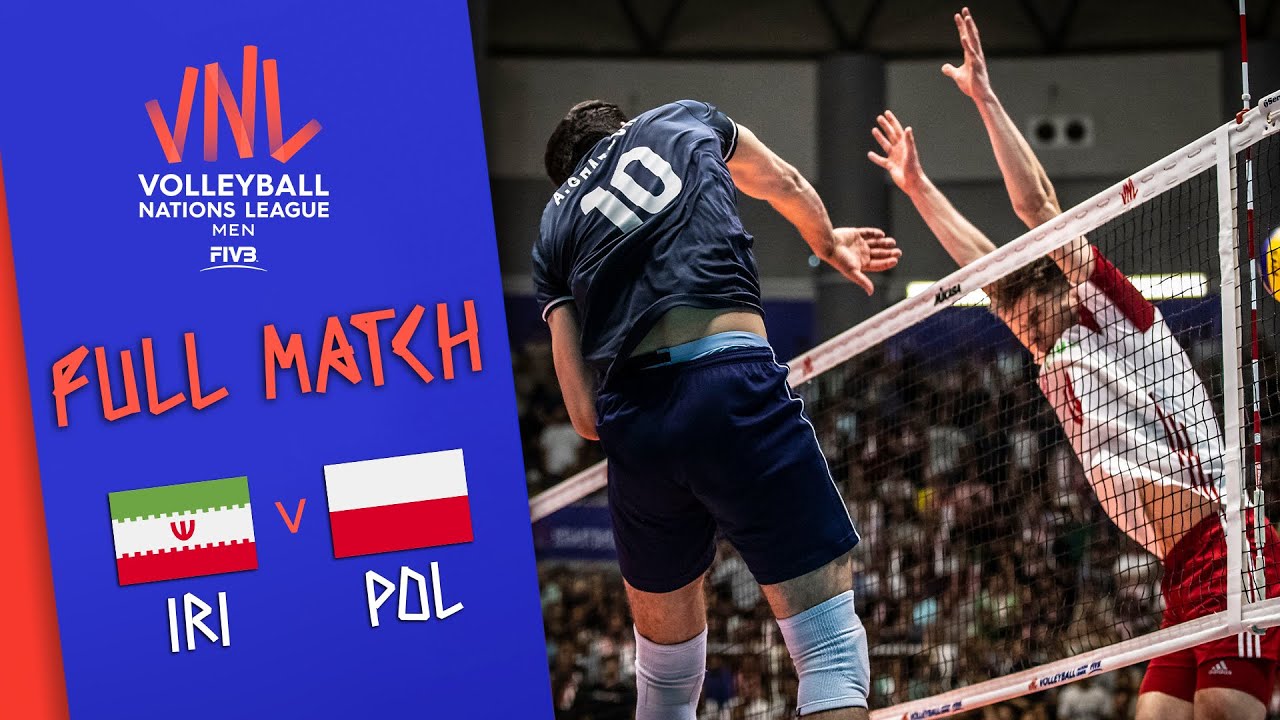 Iran 🆚 Poland - Full Match Mens Volleyball Nations League 2019