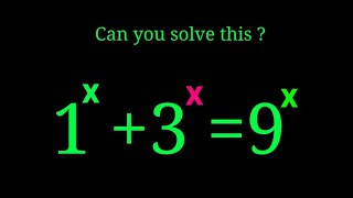 Nice Exponential Equation ✍️ Find the Value of X ✍️