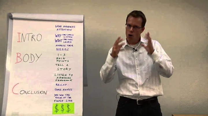 How to structure your speeches: Best practices