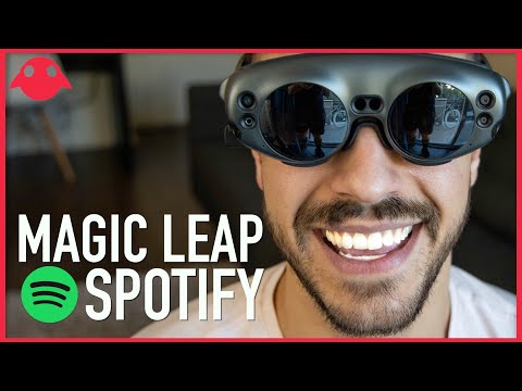 Magic Leap + Spotify App Demo