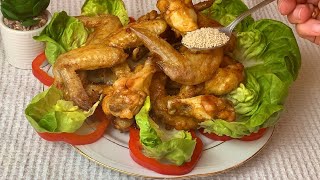 Мясо ТАЕТ во рту как МАСЛО. БАРХАТНЫЕ куриные крылья Вкусный Быстрый рецепт курицы в горчичном соусе