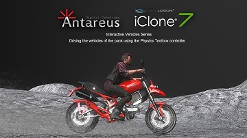 Interactive Modern Vehicles for iClone - Driving the vehicles