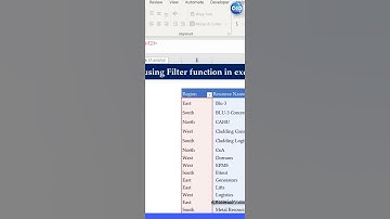 #ExcelShort-6-Short How to get multiple values using Filter function in excel