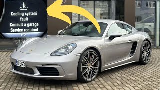 Cooling system fault warning in Porsche - COV nonsense