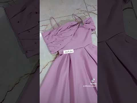 فستان اوف شولدر عمر 12 سنه