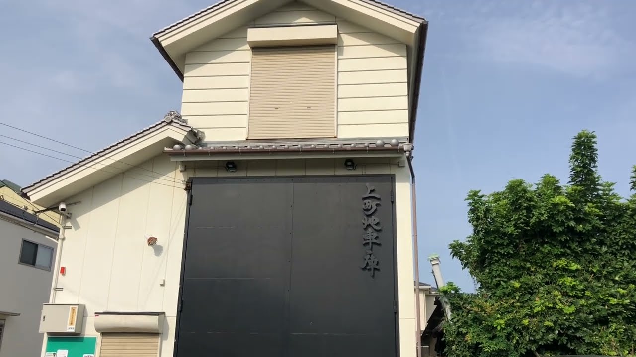 岸和田だんじり祭り🌈上町のだんじり小屋。やっぱり暑い🥵熱中症にご