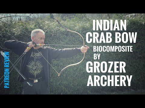 Indian Crab Biocomposite Bow by Grozer Archery 