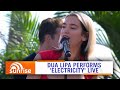Dua Lipa - Electricity (Live on Hamilton Island, Sunrise 2019) | 7NEWS Australia