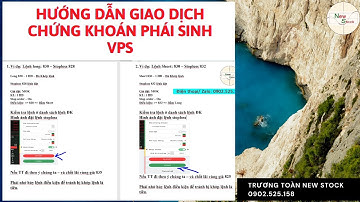 Hướng dẫn giao dịch CHỨNG KHOÁN PHÁI SINH trên SmartPro VPS