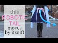 This robotic cosplay tail moves by itself!