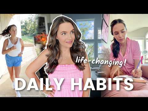 Thumbnail for HEALTHY HABITS I SWEAR BY: daily habits that changed my life & make life easier & more enjoyable