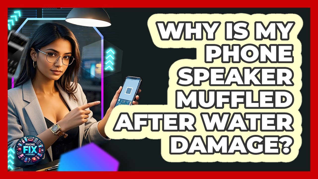 Why Is My Phone Speaker Muffled After Water Damage? - Phone Fix and Features