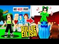 The HATED CHILD becomes BILLIE EILISH in Roblox BROOKHAVEN RP!!