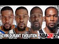 Kevin Durant Ratings and Face Evolution (College Hoops 2K7 - NBA 2K21)