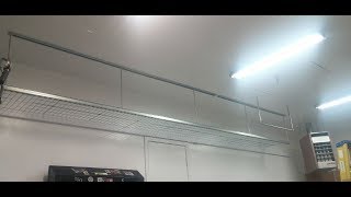 Uni Strut garage shelving