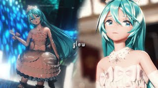 【﻿MMD | Collab】Glow『feat. YYB式初音ミク』【4K UWHD 60FPS】