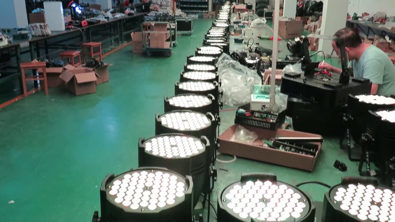 54pcs 3w Led Par Light Factory Price Youtube