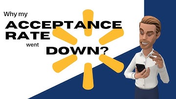 Spark Drivers - Why my Acceptance Rate went down? (rejecting an offer) #SparkDriverHelp