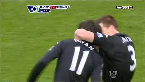 Golazo de Bryan Ruiz @ Fulham 3 - Reading 3
