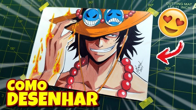 One piece,LUFFY REBAIXADO, Modificado  Luffy, One piece, Tutoriais de  desenho