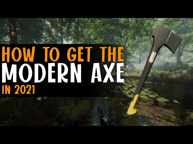 How To Get The Modern Axe In The Forest! Updated Location! In 2021 (Quick u0026 Easy guide) class=