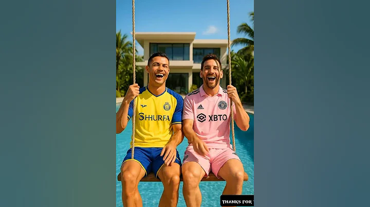 Why are Ronaldo and Messi laughing?#cristianoronaldo #messi #shorts