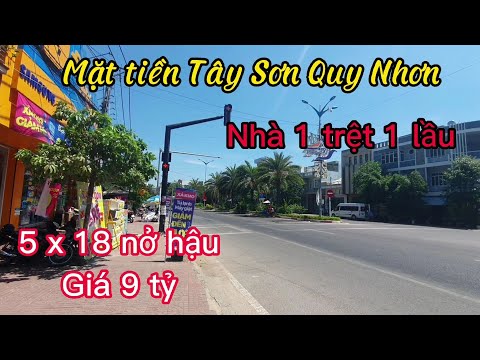 Video Căn nhà mặt tiền đường Tây Sơn Tp Quy Nhơn Bình Định,... - youtube