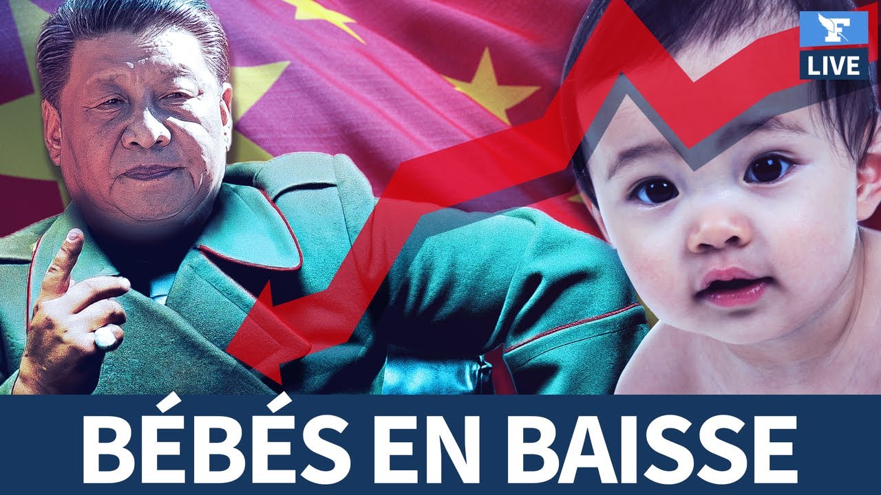 🇨🇳 Pourquoi la Chine s'inquiète de la BAISSE des naissances? 👶📉