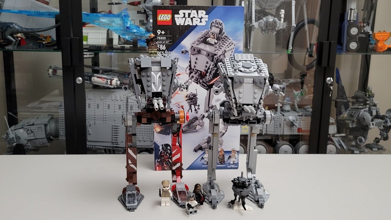 Lego Star Was AT-ST 75322 Review and Comparison AT-ST Raider 75254