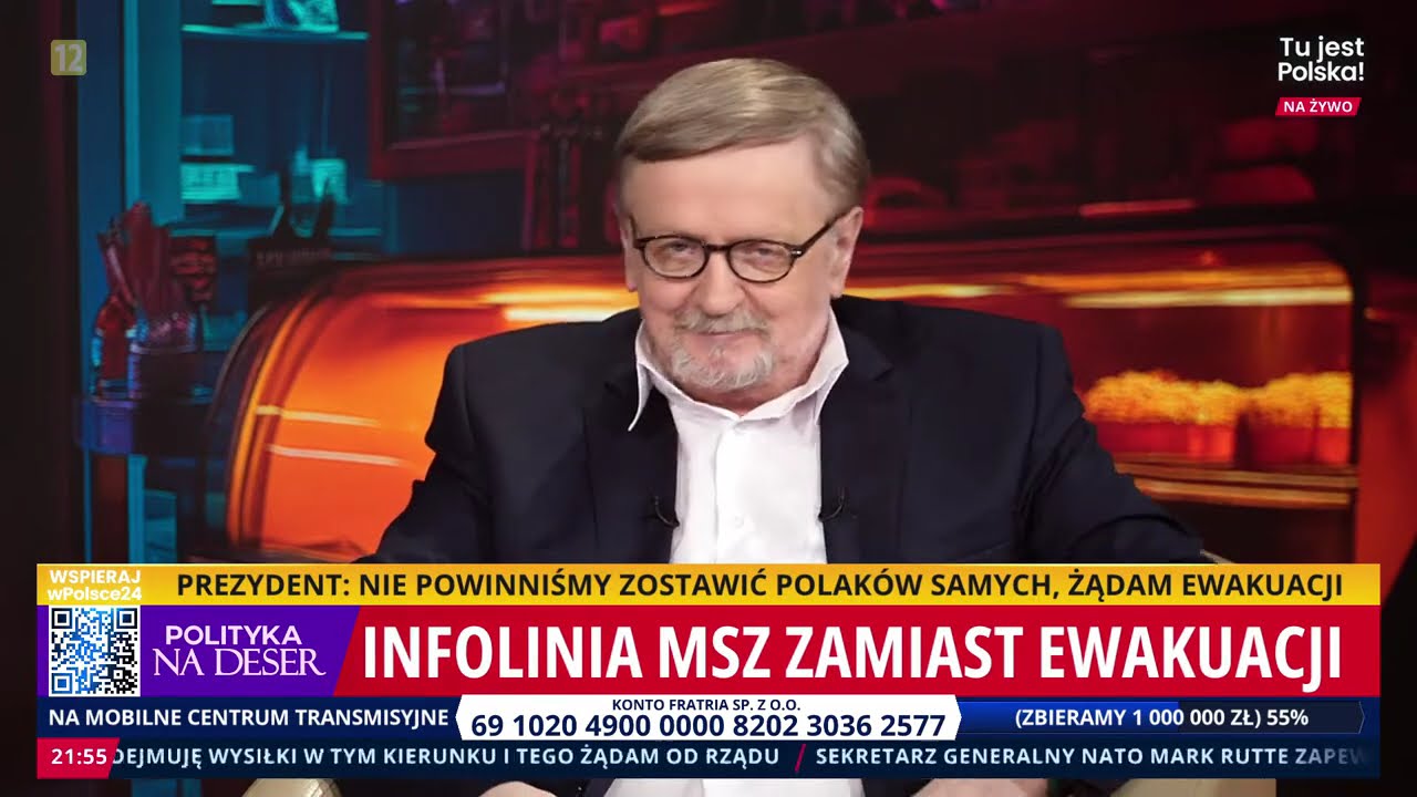 Infolinia MSZ zamiast ewakuacji. Polityka na deser