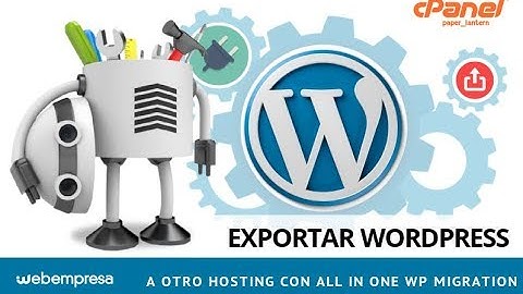 Exportar WordPress con All In One WP Migration