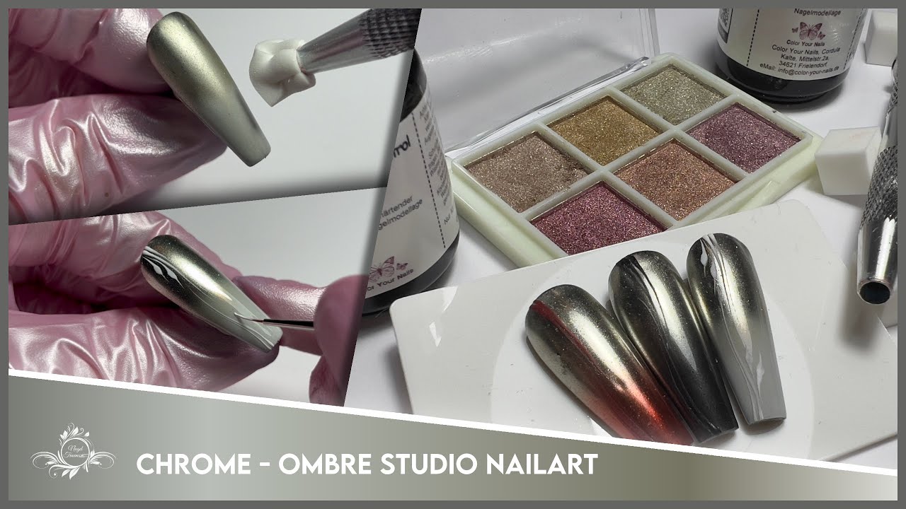 Chrome - Ombre Studio Nailart