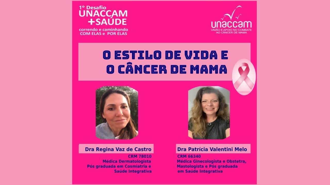 #42 - O Estilo de Vida e o Câncer de Mama. Convidada: Dra Patrícia Valentini Melo.