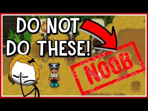 20 Things You Should NOT Do In Your First Year!🚫 - Stardew Valley (NOOB GUIDE)