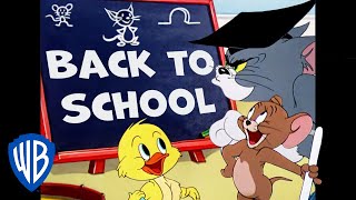 Tom & Jerry | Back to School with Your Favourite Duo | Classic Cartoon Compilation | @WB Kids