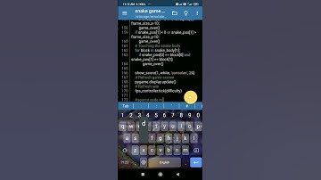 snake game in python | pygame module | python shorts.