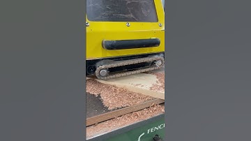 How wood trim is shaped with a moulder