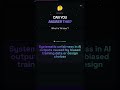 Quiz: What is 'AI bias'? #Shorts
